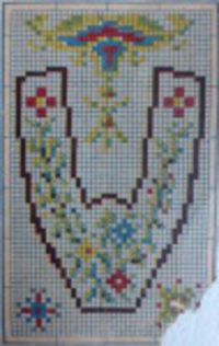 Maman 1880-1890: Detail 3 der Originalvorlage Maman 1880-1890: Detail 3 der Originalvorlage