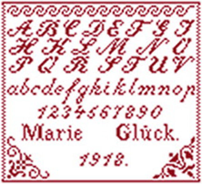 Marie Glück 1918: Replik von Sabine Taterra-Gundacker Marie Glück 1918: Replik von Sabine Taterra-Gundacker