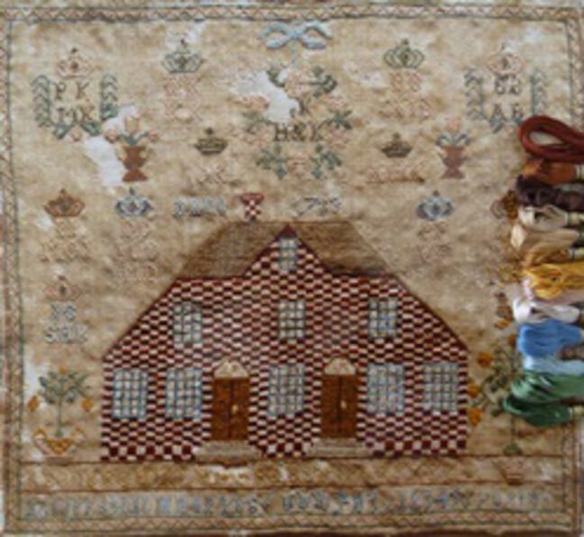 Eiderstedter Haubarg 1783: Farbauswahl am Original Eiderstedter Haubarg 1783: Farbauswahl am Original