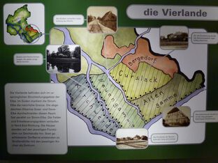 Karte der Vierlande Karte der Vierlande