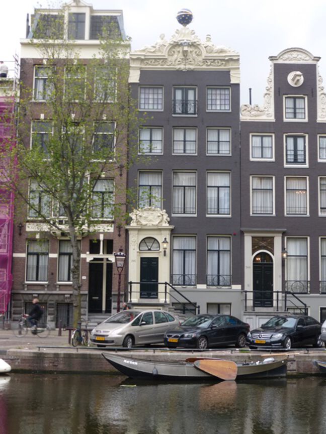 Gabled houses in Amsterdam III