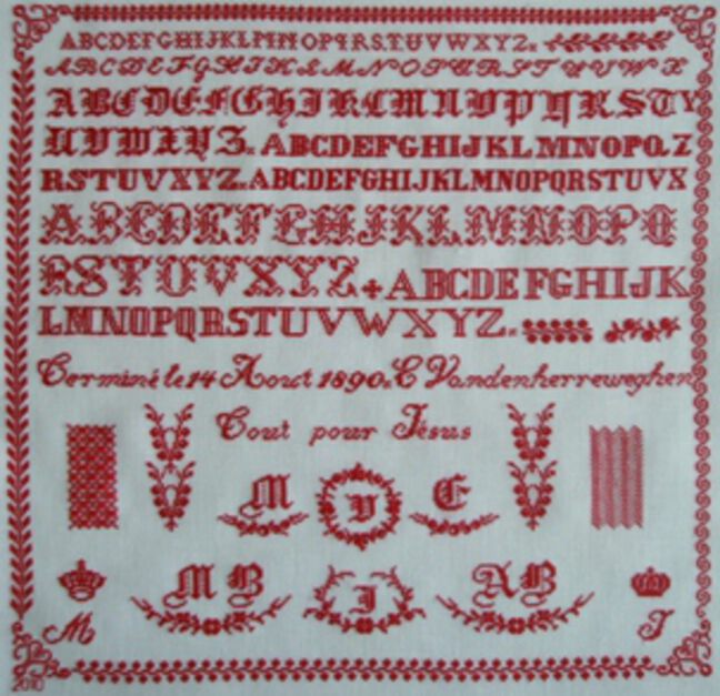 Meine Reproduktion von E. Vandenherreweghen 1890 Meine Reproduktion von E. Vandenherreweghen 1890