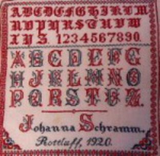 Johanna Schramm 1920 Johanna Schramm 1920