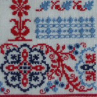 Luise Traudt 1890: Reproduktion von Sabine Taterra-Gundacker, Detail 1 Luise Traudt 1890: Reproduktion von Sabine Taterra-Gundacker, Detail 1