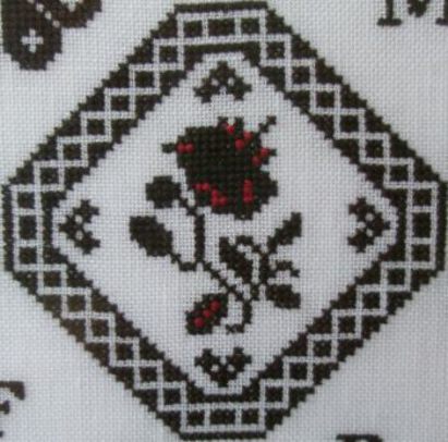 Detail meiner Reproduktion von Ann Davies 1807 Detail meiner Reproduktion von Ann Davies 1807