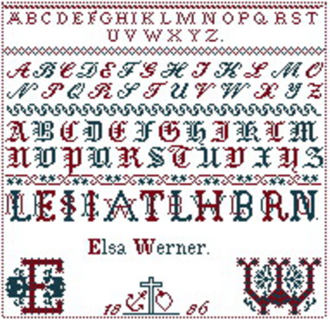Replik von Elsa Werner 1886 Replik von Elsa Werner 1886