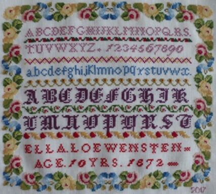 Ella Loewensten 1872: Reproduktion von Sabine Taterra-Gundacker Ella Loewensten 1872: Reproduktion von Sabine Taterra-Gundacker