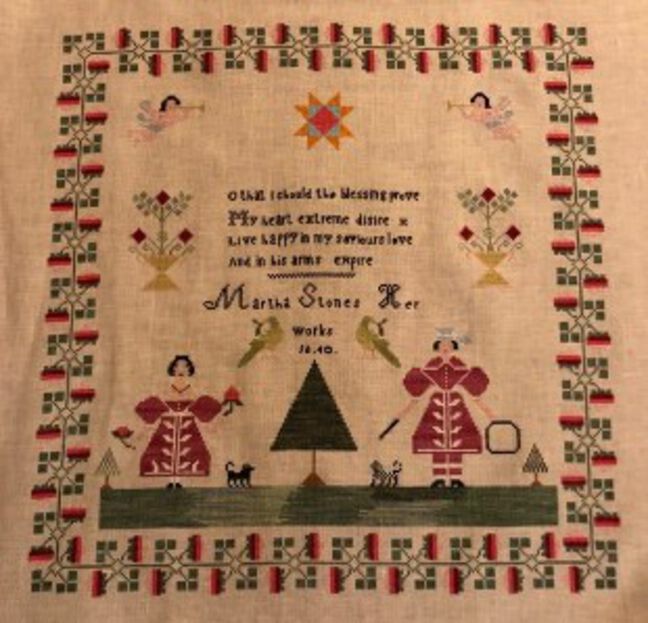Martha Stones 1840: Reproduktion von Doris Bing Martha Stones 1840: Reproduktion von Doris Bing