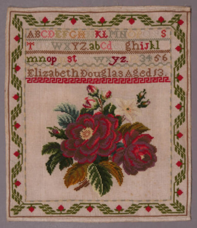 Elizabeth Douglas ca. 1870: Original Elizabeth Douglas ca. 1870: Original