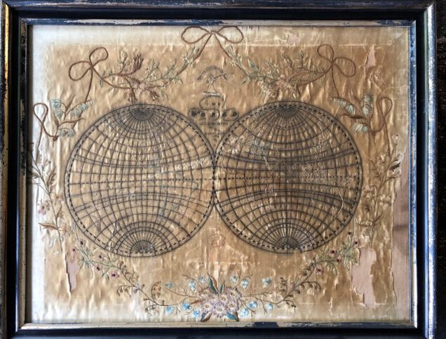Sog. Map Sampler 1789-1790: Original Sog. Map Sampler 1789-1790: Original