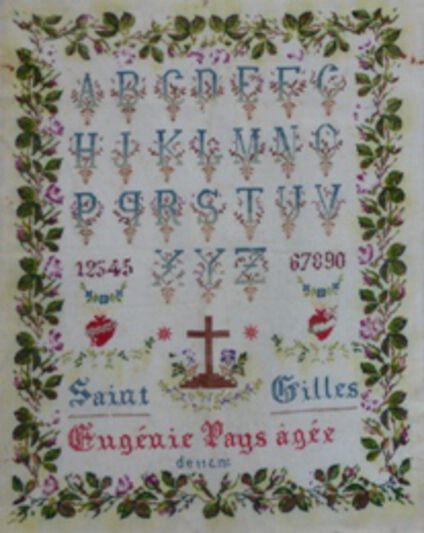 Eugénie Pays ca. 1880: Original Eugénie Pays ca. 1880: Original