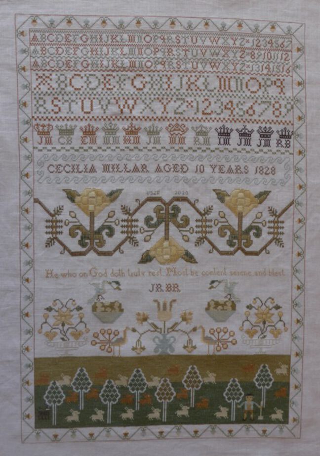 Cecilia Millar 1828: Reproduction bei Ursel Zscherper Cecilia Millar 1828: Reproduction bei Ursel Zscherper