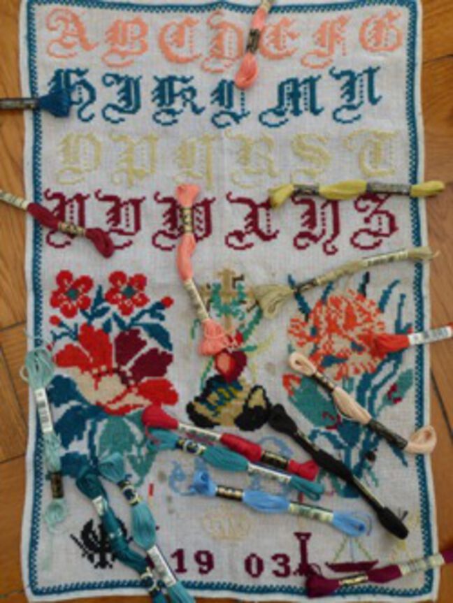 JB 1903: Farbwahl am Original I JB 1903: Farbwahl am Original I