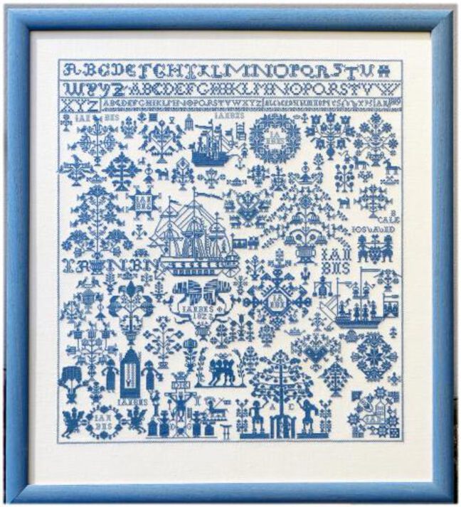 permin of copenhagen, Design No. HH 21240: Reproduction started by Helga Fehr, completed by Christine Herzner permin of copenhagen, Design No. HH 21240: Reproduction started by Helga Fehr, completed by Christine Herzner