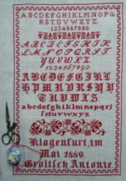 Meine Reproduktion von Antonie Groltsch 1889 Meine Reproduktion von Antonie Groltsch 1889