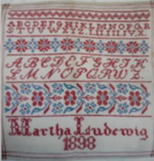 Martha Ludewig 1898: Original Martha Ludewig 1898: Original