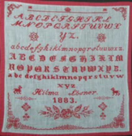 Original von Hilma Lösner 1883 Original von Hilma Lösner 1883