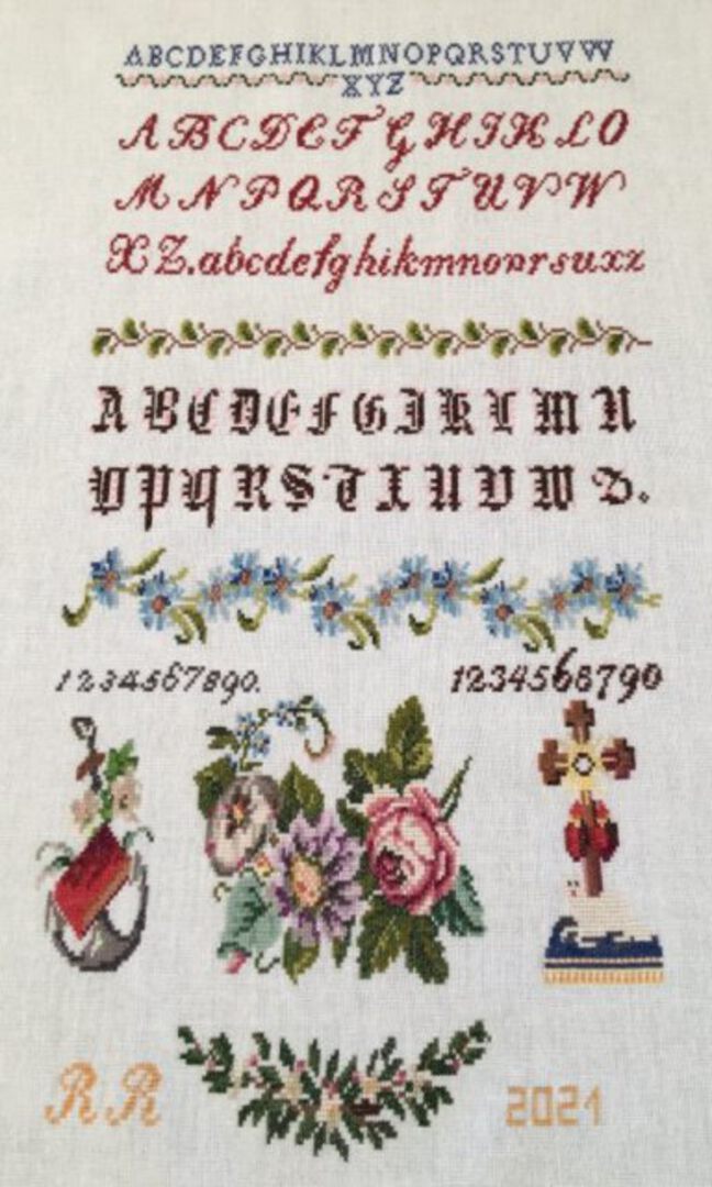 Therese Suchanek 1884: Reproduction by Renate Rohrer Therese Suchanek 1884: Reproduction by Renate Rohrer