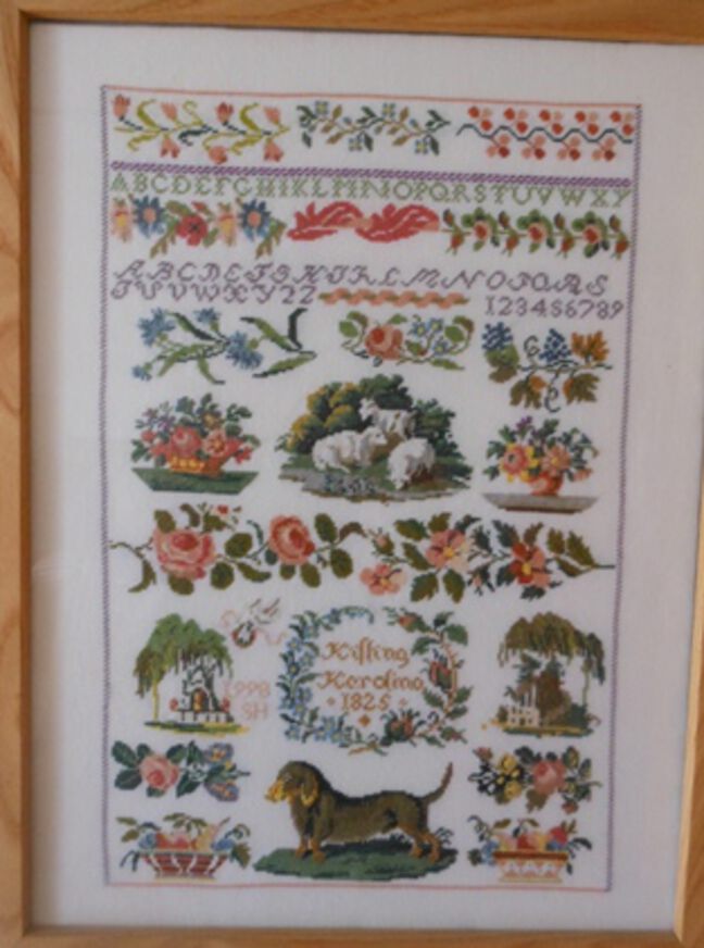 Karolina Kisling 1825: Reproduktion von Sue Hertzog