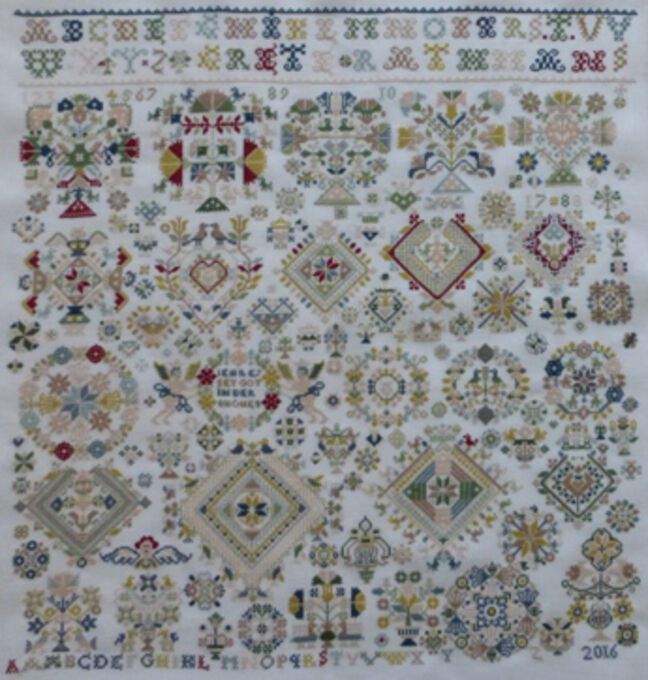 Grete Rathmans 1788/1789: Reproduktion von Sabine Taterra-Gundacker Grete Rathmans 1788/1789: Reproduktion von Sabine Taterra-Gundacker