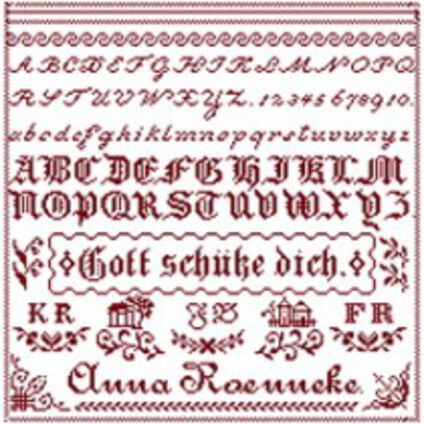 Anna Roenneke ca. 1900: Replik von Sabine Taterra-Gundacker Anna Roenneke ca. 1900: Replik von Sabine Taterra-Gundacker