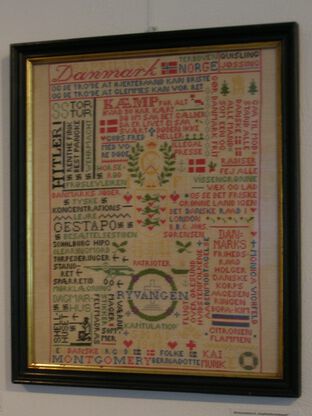 Dänischer „Kapitulationsteppich“ von 1945