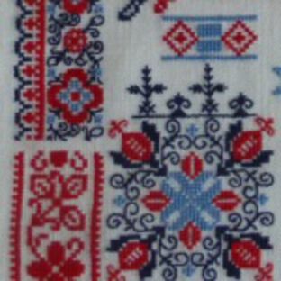 Luise Traudt 1890: Reproduktion von Sabine Taterra-Gundacker, Detail 3 Luise Traudt 1890: Reproduktion von Sabine Taterra-Gundacker, Detail 3