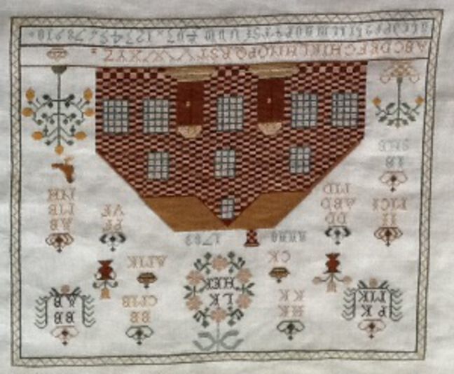 Haubarg 1783: Reproduktion von Rosemarie Löschenkohl