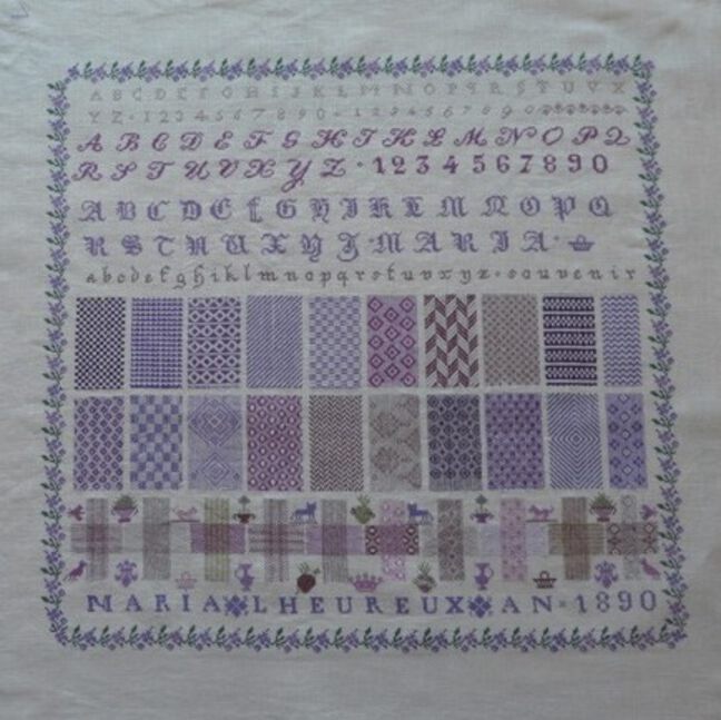 Maria Lheureux 1890: Reproduction by Ursel Zscherper Maria Lheureux 1890: Reproduction by Ursel Zscherper