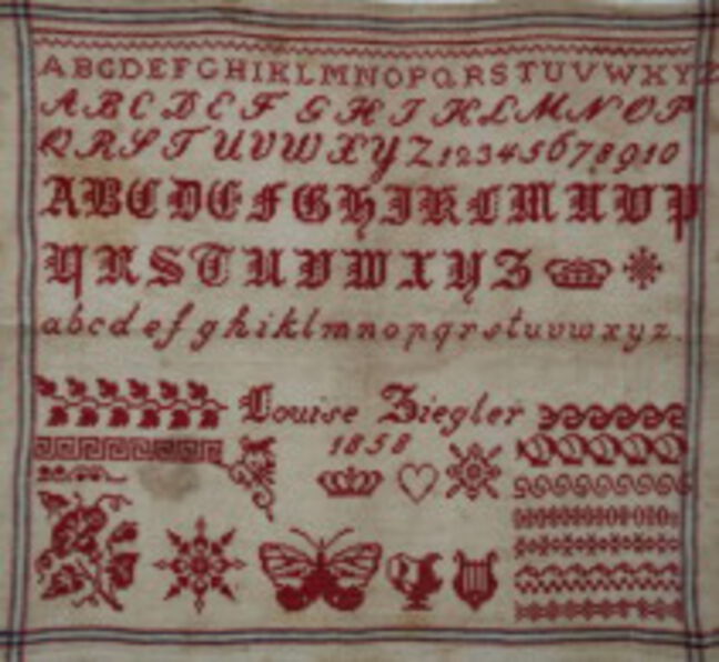 Original von Louise Ziegler 1858 Original von Louise Ziegler 1858