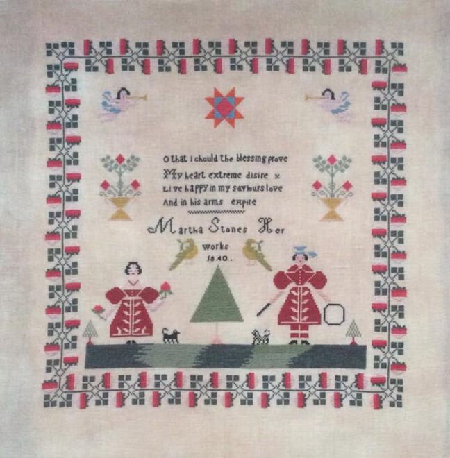 Martha Stones 1840: Reproduction by Nadine Caron Martha Stones 1840: Reproduction by Nadine Caron