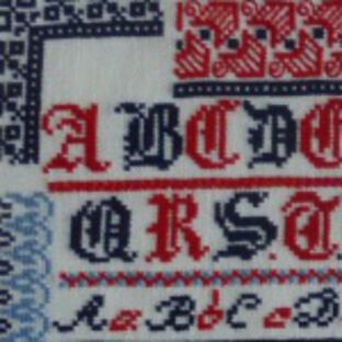 Luise Traudt 1890: Reproduktion von Sabine Taterra-Gundacker, Detail 2 Luise Traudt 1890: Reproduktion von Sabine Taterra-Gundacker, Detail 2