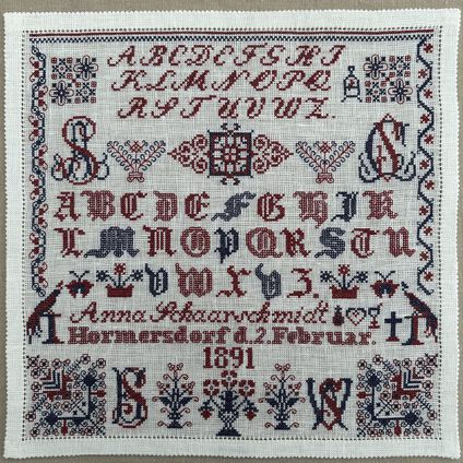 Anna Schaarschmidt 1891: Reproduction by Jeanny Cobben Anna Schaarschmidt 1891: Reproduction by Jeanny Cobben