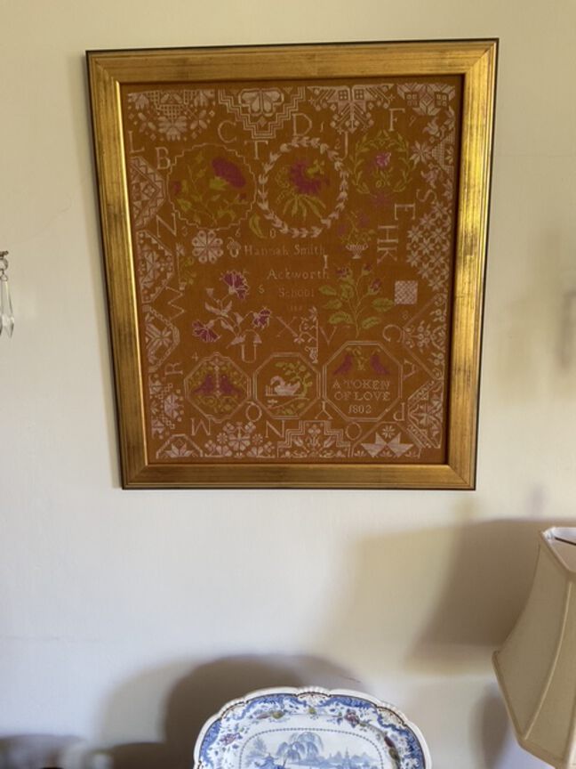 Hannah Smith 1802: Reproduction by Lisa Dziuban Hannah Smith 1802: Reproduction by Lisa Dziuban