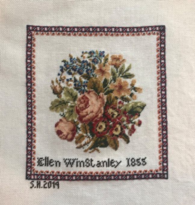 Ellen WinStanley 1855: Reproduktion von Sue Hertzog Ellen WinStanley 1855: Reproduktion von Sue Hertzog