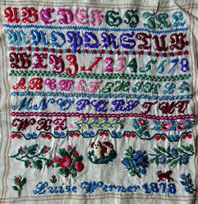 Luise Werner 1878: Original Luise Werner 1878: Original