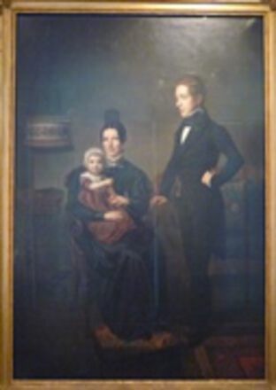 Porträt einer Familie Porträt einer Familie