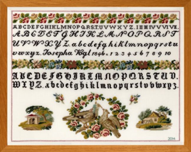 Josepha Vogl 1846: Reproduktion von Sabine Taterra-Gundacker Josepha Vogl 1846: Reproduktion von Sabine Taterra-Gundacker