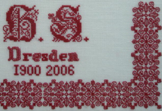 HS 1900: Detail der Reproduktion HS 1900: Detail der Reproduktion