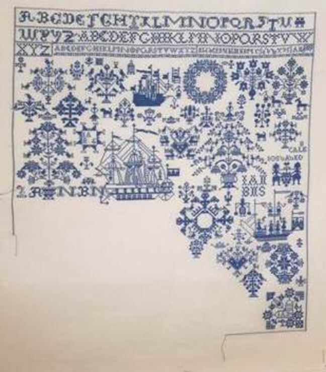 permin of copenhagen, Design No. HH 21240: Reproduction started by Helga Fehr permin of copenhagen, Design No. HH 21240: Reproduction started by Helga Fehr