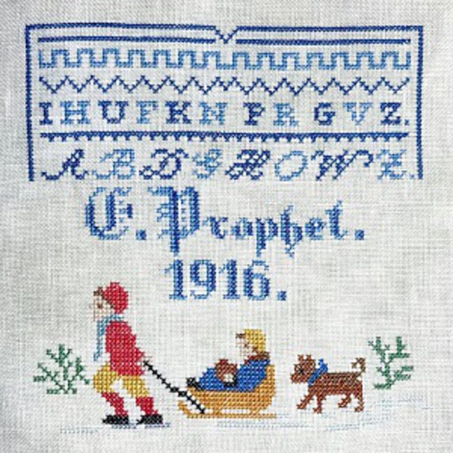 E. Prophet 1916: Reproduktion von Ellen E. Prophet 1916: Reproduktion von Ellen