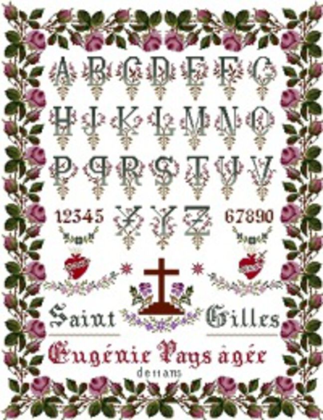 Eugénie Pays ca. 1880: Replik Eugénie Pays ca. 1880: Replik