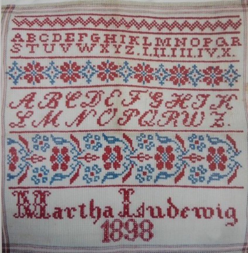 Martha Ludewig 1898: Original Martha Ludewig 1898: Original