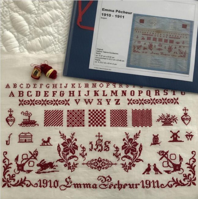 Emma Pêcheur 1911: Reprodution by Michelle King Emma Pêcheur 1911: Reprodution by Michelle King