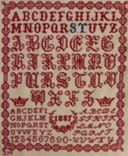 1887: Reproduktion von Sabine Taterra-Gundacker 1887: Reproduktion von Sabine Taterra-Gundacker