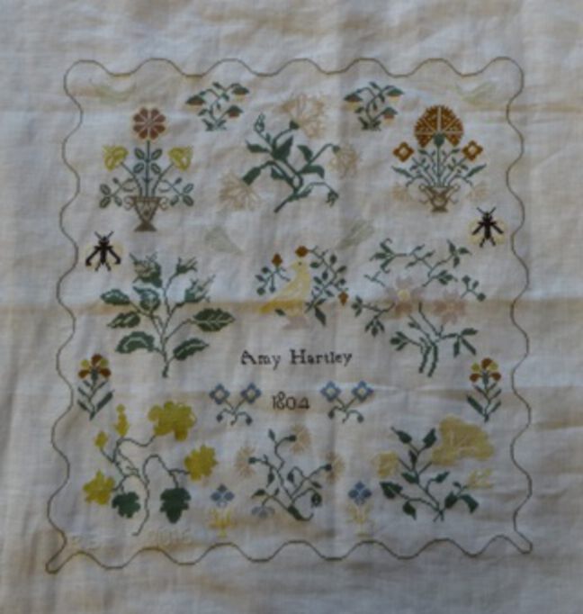 Amy Hartley 1804: Reproduktion von Elke Brijoux Amy Hartley 1804: Reproduktion von Elke Brijoux