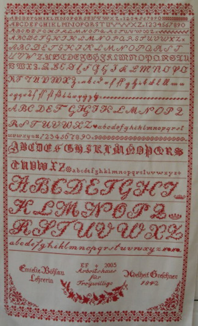 Adelheit 1842 Reproduktion von Elvira Farr Adelheit 1842 Reproduktion von Elvira Farr