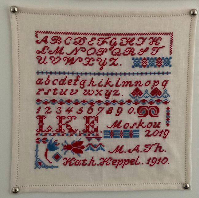 Kath. Keppel 1910: Reproduction by Marian Kath. Keppel 1910: Reproduction by Marian