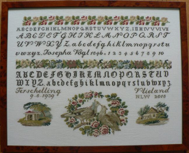 Josepha Vogl 1846: Reproduktion von Nini List Josepha Vogl 1846: Reproduktion von Nini List