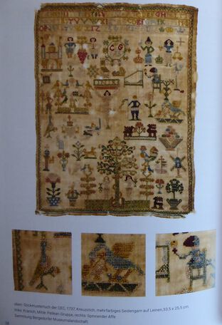 Page 58: Andrea Madadi, Ausgezählt: Stickmustertücher in den Vierlanden Page 58: Andrea Madadi, Ausgezählt: Stickmustertücher in den Vierlanden